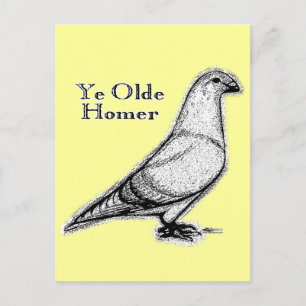 Ye Olde Homer Postcard