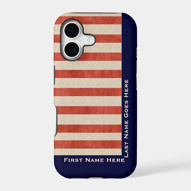 Ye Olde Red, White and Blue (Personalised) (Back)