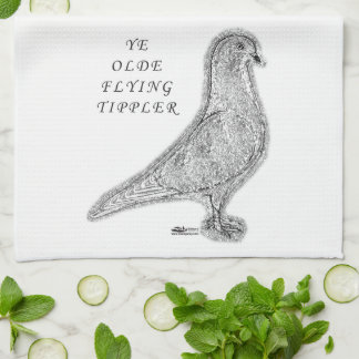 Ye Olde Tippler Pigeon Tea Towel