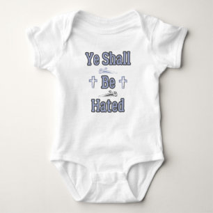 Ye Shall Be Hated Biblical Quote Baby Bodysuit