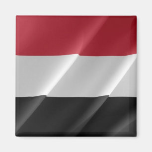 YE - Yemen - Flag Waving Magnet