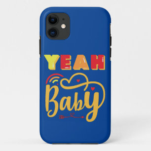 YEAH BABY funny typographic                        Case-Mate iPhone Case