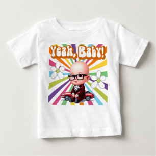 Yeah Baby Retro Baby T-Shirt