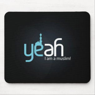 Yeah I Am Muslim! Mousepad