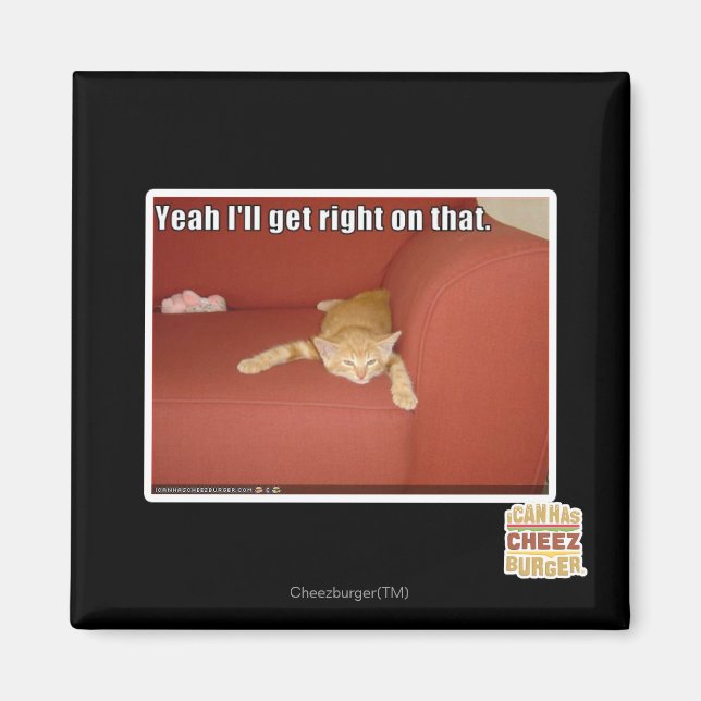 Yeah I'll get right on that. Magnet (Front)