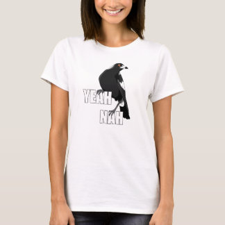 Yeah Nah funny Australian slang magpie shirt