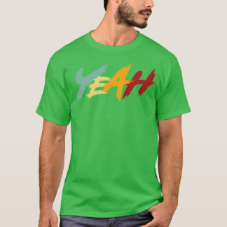 Yeah Retro Text T-Shirt