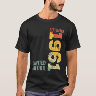 Year 1961 September 1961 Retro 1961 Vintage 1961 S T-Shirt