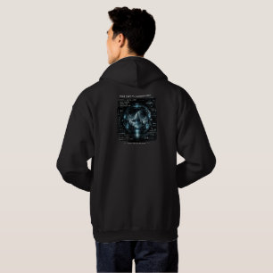 YEAR 2147 Cyberpunk Sci Fi Retro Space Hoodie
