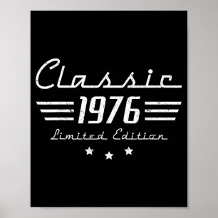 Year 50 Old Vintage Classic Car Poster