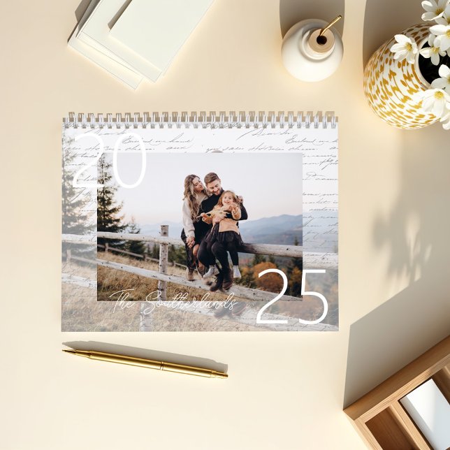 Year Full of Memories Family Photo Memory Keepsake Calendar (Year Full of Memories Family Photo Memory Keepsake Calendar)
