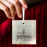 Year Full of Memories Family Photo Memory Keepsake Glass Tree Decoration<br><div class="desc">Christmas memory ornament for family and friends. Modern and minimal design with handwritten typography makes for a memorable Christmas ornament to share your favorite moment, adventure, or highlight from the year. Customize with a special family memory along with the date and year. A unique non-traditional Christmas ornament perfect for sharing...</div>