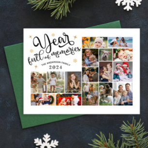 Year Full of Memories Photo Collage Year In Review