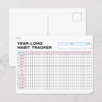 year-long Habit tracker