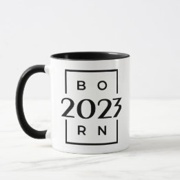 Year of birth 2023 mug