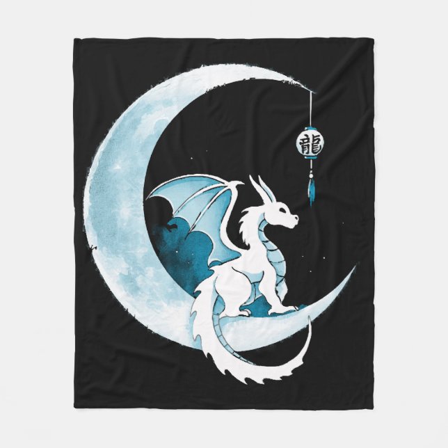Year Of Dragon Fleece Blanket (Front)