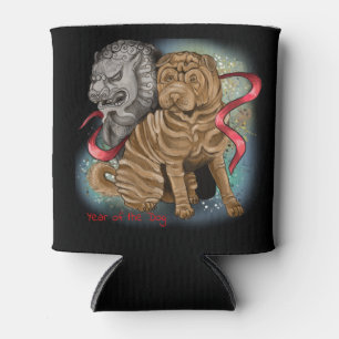 Year of the Dog Chinese Zodiac Can Cooler