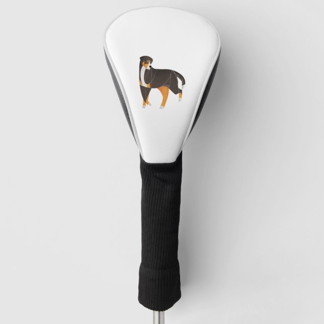 Year of the Dog - Greater Swiss Mountain Dog  Golf Head Cover (Front)