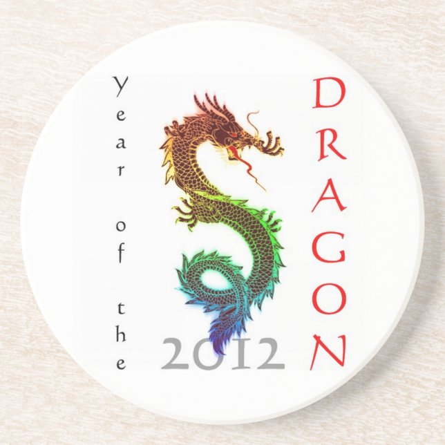 Year of the Dragon 2012 Drink Coaster (Front)