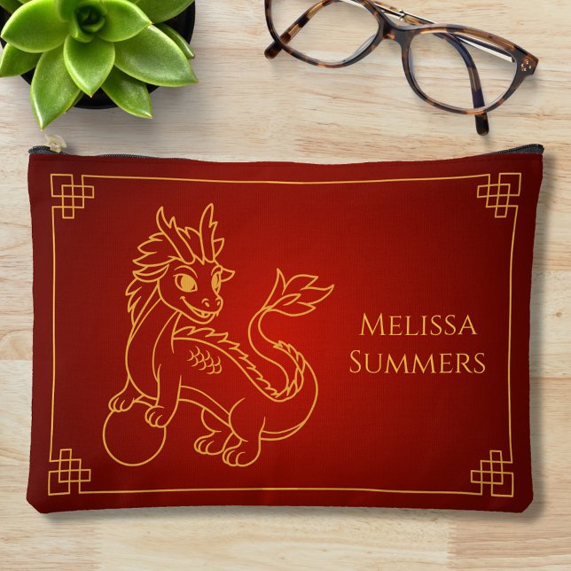 Year of the Dragon 2024 Chinese Zodiac Accessory Pouch (Creator Uploaded)
