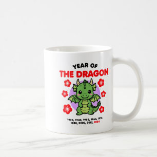 Year Of The Dragon 2024 Chinese Zodiac New Years K Coffee Mug