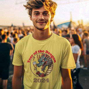 Year of the Dragon 2024 Lunar Zodiac sign T-Shirt