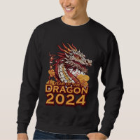 Year of the dragon 2024 men's black