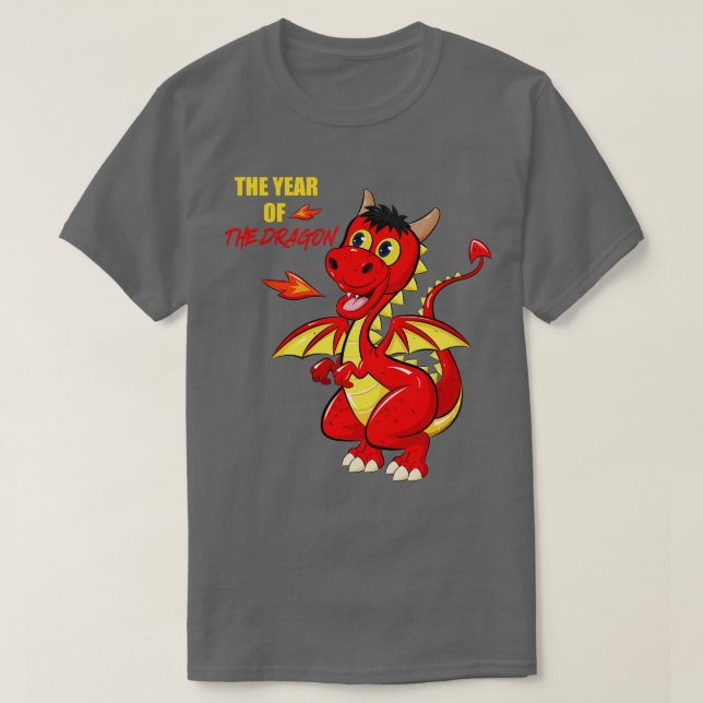 Year Of The Dragon 2024 T-Shirt (Design Front)