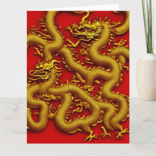 Year Of The Dragon - Big Chinese New Year Card