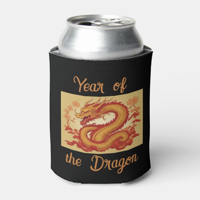 Year of the Dragon Can Cooler (Can Front)