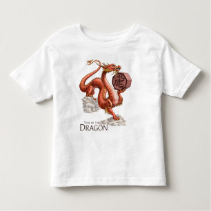 Year of the Dragon Chinese Zodiac Art Toddler T-Shirt