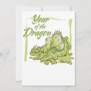 Year of the Dragon Invitation