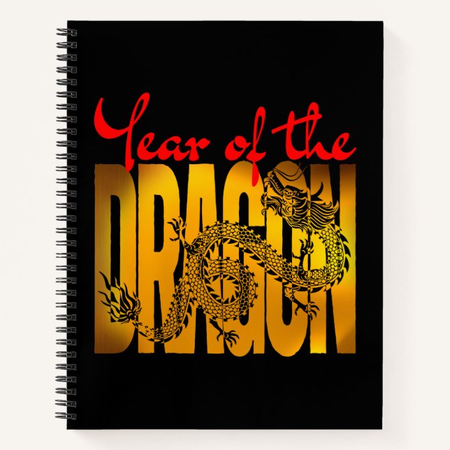 Year of the Dragon Notebook (Front)