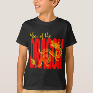 Year of the Dragon Red Gold T-Shirt