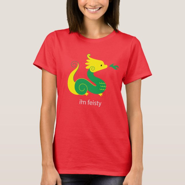 Year of the Dragon Red T-Shirt (Front)