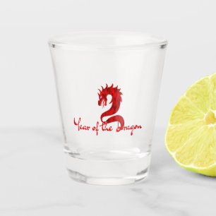 YEAR OF THE DRAGON SHOT GLASS
