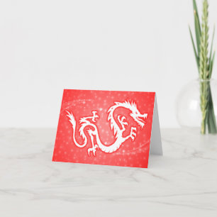 year of the dragon starshine holiday card