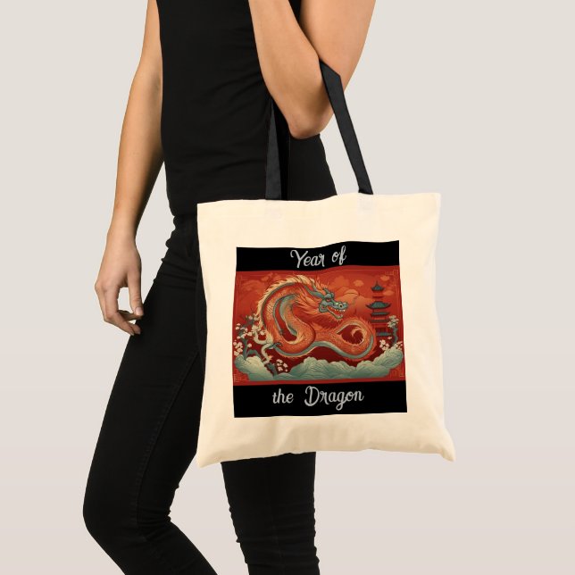 Year of the Dragon Tote Bag (Front (Product))