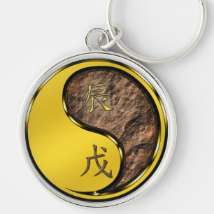 Year of the Earth Dragon Key Ring