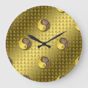 Year of the Earth Dragon Large Clock