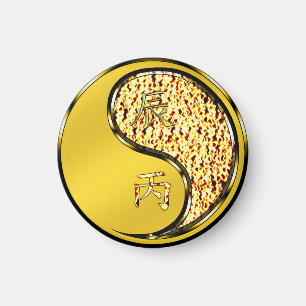 Year of the Fire Dragon Magnet