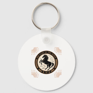 Year Of The Fire Horse 2026 Festive Chinese New Ye Key Ring