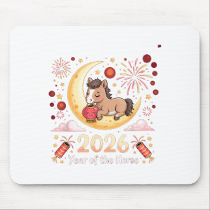 Year Of The Fire Horse 2026 Festive Chinese New Ye Mouse Pad