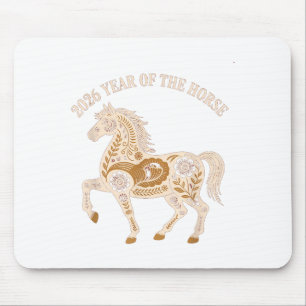 Year Of The Fire Horse 2026 Festive Chinese New Ye Mouse Pad