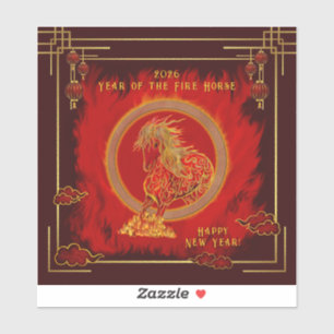 Year of the Fire Horse , Happy Lunar New Year