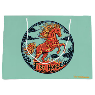 Year of the Fire Horse Large Gift Bag