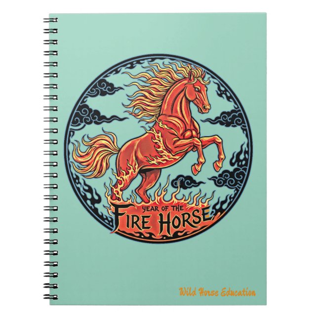 Year of the Fire Horse Notebook 2 (Front)