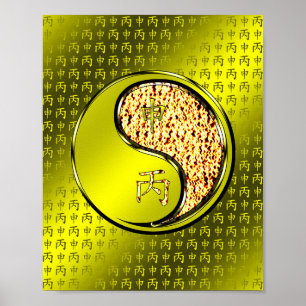 Year of the Fire Monkey Poster