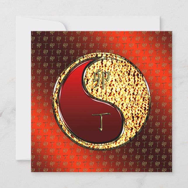Year of the Fire Rabbit Card (Front)