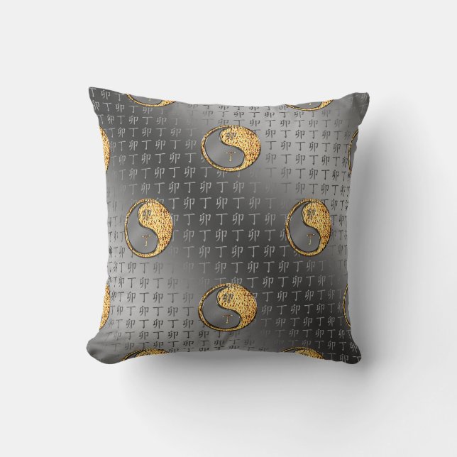 Year of the Fire Rabbit Cushion (Front)